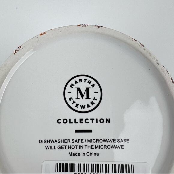 Martha Stewart Fall Floral Dishwasher Safe Coffee Mug with Gold Handle - NWT - Picture 6 of 6